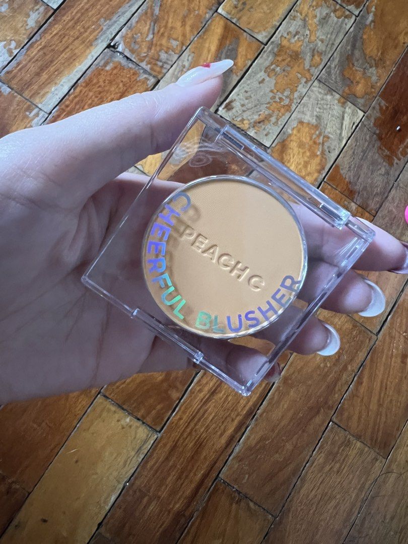 Peach C Cheerful Blusher in 03 Mangoful (Category: Makeup) located in Malabon City. Submitted by catrain25 (Listing ID 1463834056, Image 1). Description: Peach C Cheerful Blusher in 03 Mangoful Brandnew with Box Price: 150 Jnt or Lalamove Pasig City.
