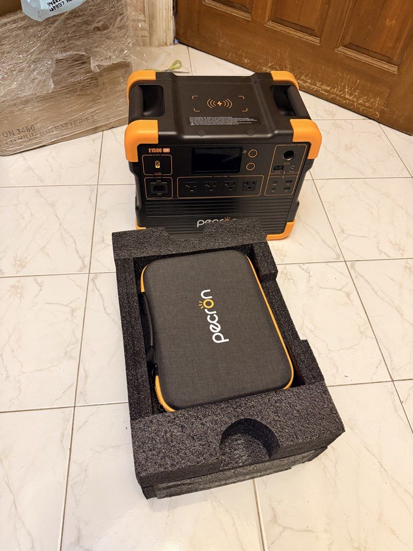Pecron E1500LFP V3 (Category: Batteries & Power Banks) located in Pasay City. Submitted by rigelb (Listing ID 1463899434, Image 2). Description: .