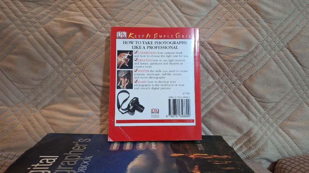Photography Guide Books (Category: Storybooks) located in Manila. Submitted by roy.vicencio_140 (Listing ID 1463794730, Image 3). Description: Guide to Photography (Keep It Simple Series) - 350 Pesos Digital Photographer's Handbook - 550 Pesos.