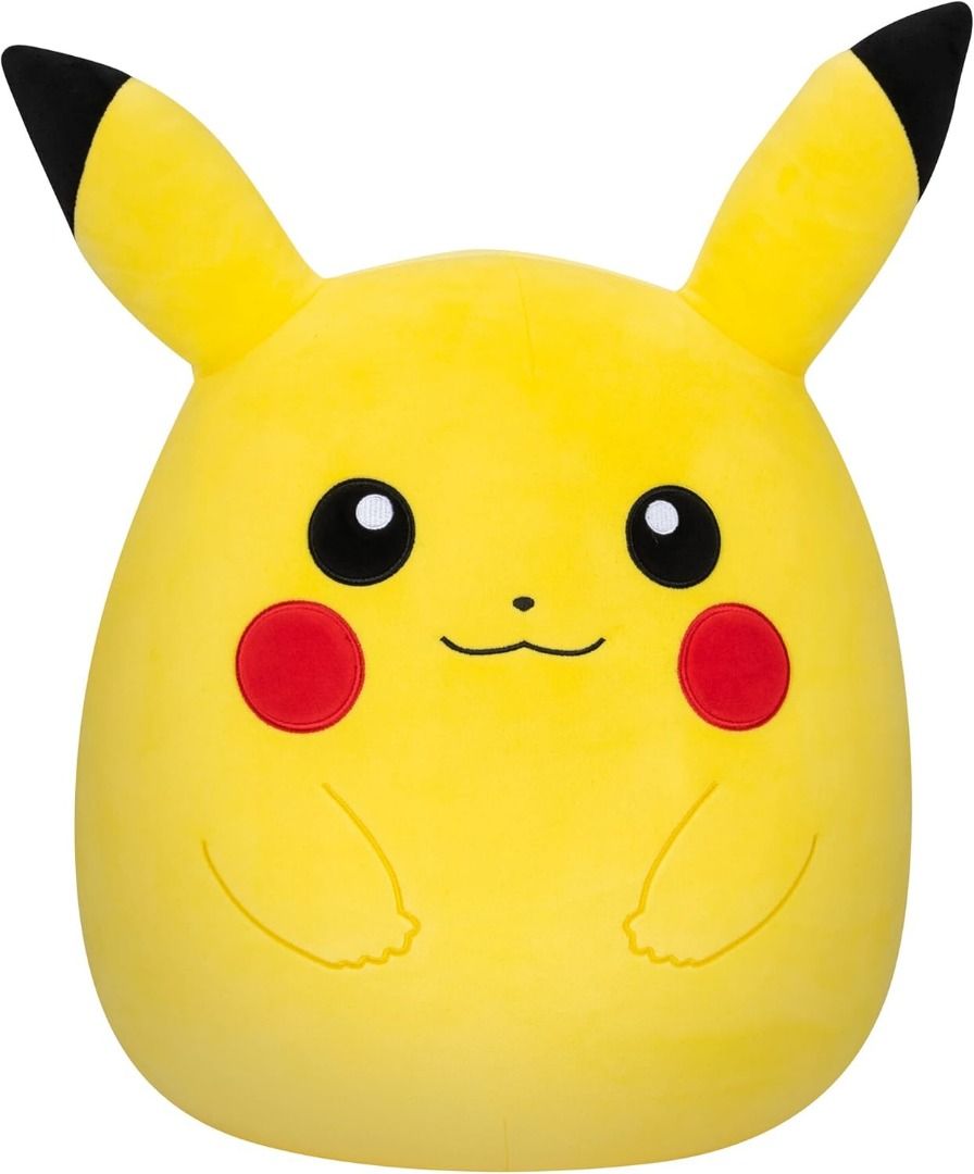Pickachu Pokemon 10" Collectible Plush (Category: Plushies & Soft Toys) located in Taguig. Submitted by realmshop (Listing ID 1463814456, Image 1). Description: Pickachu Pokemon 10" Collectible Plush SQUAD UP Grow your Squad with this Large, super-soft, collectible Pokémon plush. POKÉMON PLUSH Bring home the fun with the iconic Pokémon, Pikachu! ULTRA-SOFT plush are made with soft, high-quality materials. Everyone’s favorite Electric-type Pokémon