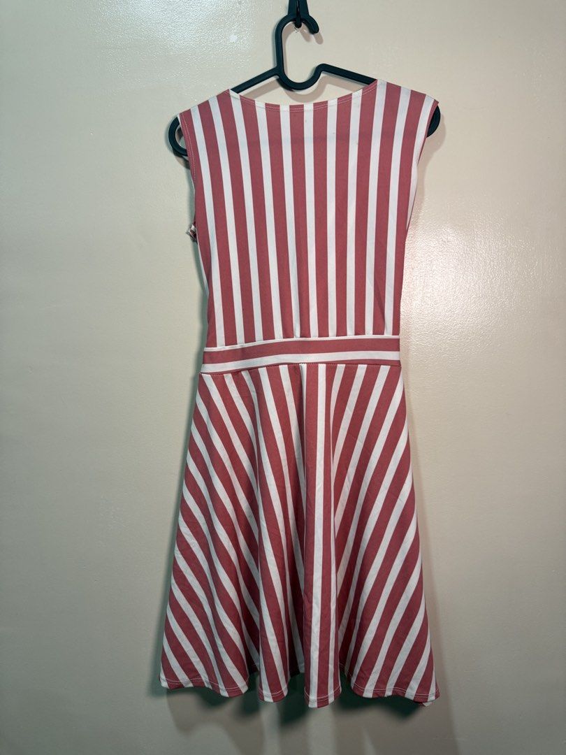 pink & white stripped dress (Category: Dresses) located in Quezon City. Submitted by fashionifywardrobe8899 (Listing ID 1463931744, Image 2). Description: .
