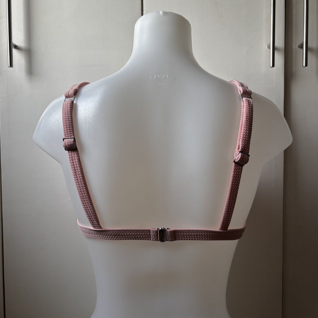 pink bikini (Category: Bikinis & Swimsuits) located in Manila. Submitted by lavieelle (Listing ID 1463821382, Image 3). Description: - blush pink, color may vary due to lighting - brand new, no flaws & rust - best fit small to medium frames - rfs: decluttering .
