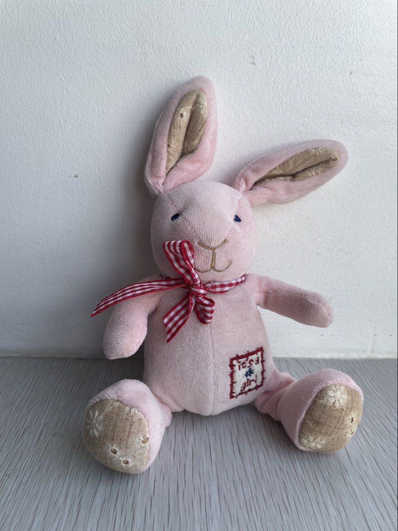 Pink Bunny “It’s A Girl” Plush (Category: Plushies & Soft Toys) located in Quezon City. Submitted by shopgood_mnl (Listing ID 1463783657, Image 2). Description: .