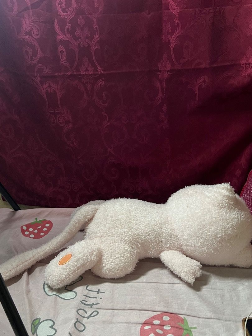Pink Mew Plush Toy (Category: Plushies & Soft Toys) located in Bulacan. Submitted by haven_plushie_dolls.888 (Listing ID 1463837721, Image 1). Description: - Super soft and cuddly pink plush toy - Resembles Mew from Pokemon - Perfect for Pokemon fans or as a cute room decoration.