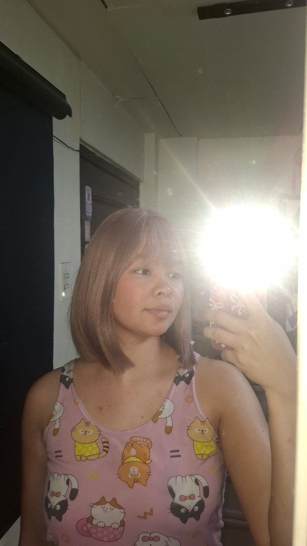 Pink Wig (Category: Hair) located in Pasay City. Submitted by via.denny (Listing ID 1463750090, Image 3). Description: Used once only for photos/selfie.