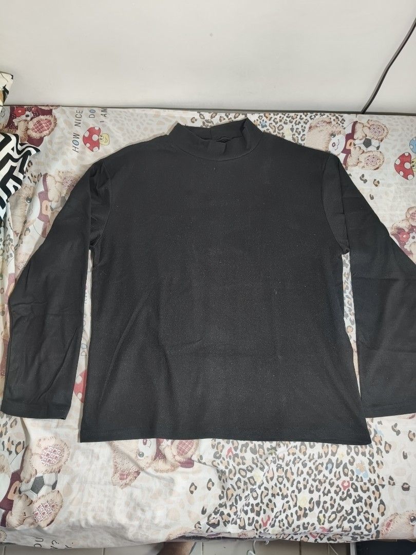 Plain Black Turtle Neck (Category: Coats, Jackets and Outerwear) located in Lapu Lapu. Submitted by hooman422 (Listing ID 1463819879, Image 1). Description: Plain Black Turtle Neck Cotton Good Quality 4XXXL.