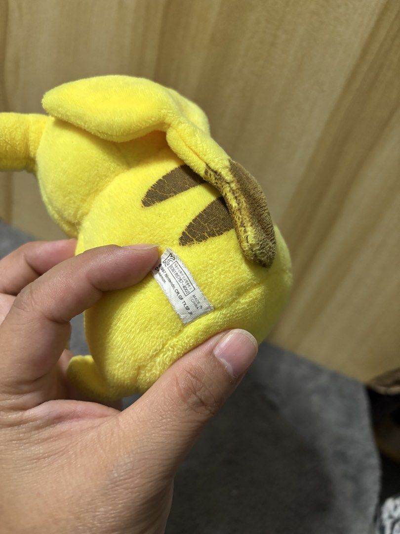 Pokemon Pikachu Plush Toy Keychain (Category: Plushies & Soft Toys) located in Pasig City. Submitted by genyzk (Listing ID 1463812155, Image 3). Description: - Adorable Pikachu plush toy - Features a convenient keychain attachment - Soft and cuddly material - Compact and portable size, ideal for bags and backpacks - A must-have for any Pokemon enthusiast.