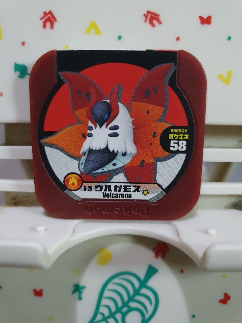 Pokemon Tretta Chip Volcarona (Category: Character Goods) located in Quezon City. Submitted by collectionneursonline88 (Listing ID 1463783354, Image 1). Description: for collection only .Japan version not usable in Philippines arcade machines 🔄 Meetups Balintawak Camachile 7/11 Quezon City 🛵 Shipping : - Lalamove ( except Provincial) - Flash Express - GogoExpress - LBC 📥 Payment : cash on meetups Gcash.
