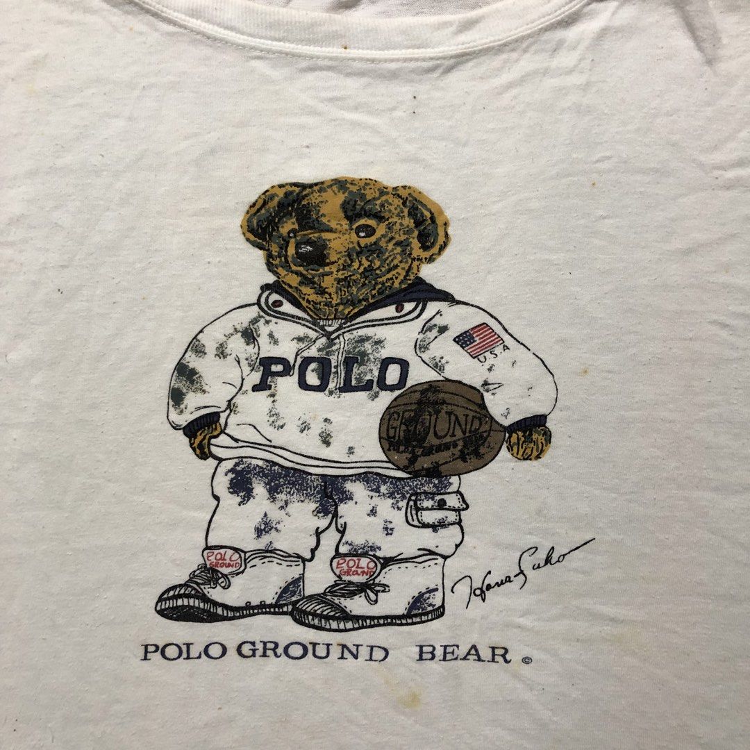 Polo bear (Category: Tshirts & Polo Shirts) located in Sungai Petani. Submitted by tokosarwajagat (Listing ID 1463781403, Image 3). Description: Condition lawa. Ada kesan kotoran boleh rujuk gambar. Saiz L.