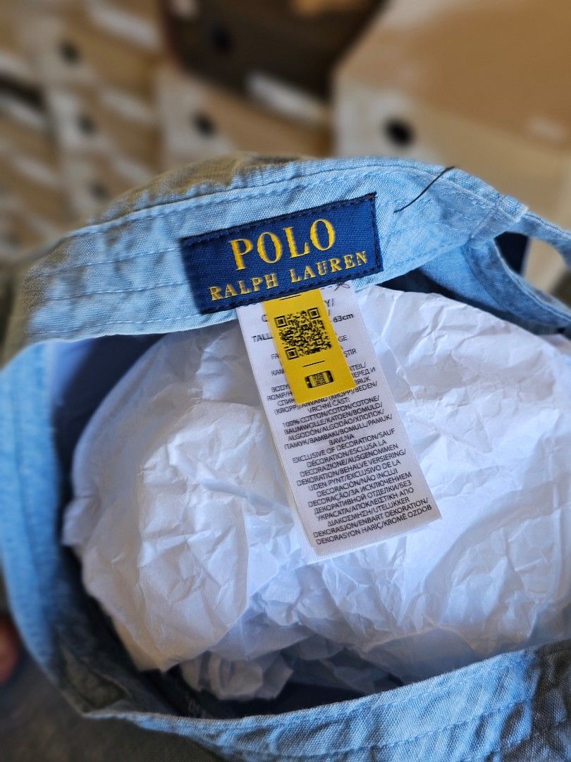 Polo Ralph Lauren Chino Cap Chambray Blue (Category: Caps & Hats) located in Tagaytay City. Submitted by unboxd.it (Listing ID 1463798010, Image 2). Description: unboxd.it ARCHIVE SALE 📦 Polo Ralph Lauren Chino Cap Chambray Blue Size: OSFA Brand new with tags ✅️ Guaranteed authentic 💯 P3,500 ONLY — FIRM (below SRP) NO RESERVATIONS. FIRST TO PAY GETS IT. 💰.