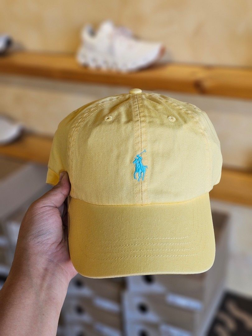 Polo Ralph Lauren Chino Cap Corn Yellow (Category: Caps & Hats) located in Tagaytay City. Submitted by unboxd.it (Listing ID 1463796643, Image 1). Description: unboxd.it ARCHIVE SALE 📦 Polo Ralph Lauren Chino Cap Corn Yellow Size: OSFA Brand new with tags ✅️ Guaranteed authentic 💯 P3,500 ONLY — FIRM (below SRP) NO RESERVATIONS. FIRST TO PAY GETS IT. 💰.