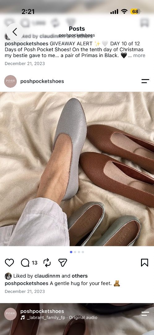 POSH Pocket Dailey shoes (Category: Flats & Sandals) located in Quezon City. Submitted by mariane_1963 (Listing ID 1463797935, Image 3). Description: - POSH Pocket Shoes - Dailey in taupe/gray, size 9 - Genuine leather - Comfortable and easy slip-on - Ideal for everyday wear - Refer to size chart in photos for measurements - In very good condition - Bought unused from another Carousell seller; I tried on the shoes but ended up not wearing them as