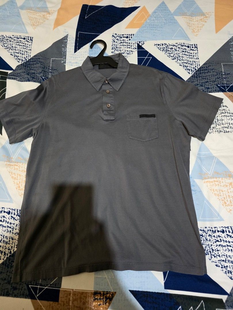Prada Polo Shirt (Category: Tshirts & Polo Shirts ) located in Manila. Submitted by matt014 (Listing ID 1463862544, Image 1). Description: FOR SALE: Prada Polo Shirt Medium size Length 27.5 Width 19 P1,800.00 .