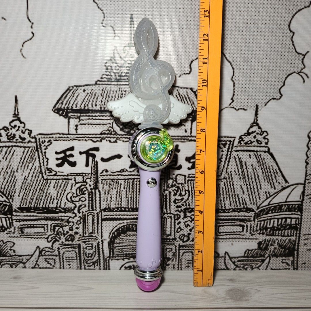 Precure Miracle Tact Collectable Toys (Category: Kids Toys) located in Iloilo. Submitted by quistor (Listing ID 1463828721, Image 2). Description: Product Features: Warrior Miracle Tact Collectable Wand Toys Color: as the picture shows Size: 10 inches - see Ruler in inches for size comparison Condition: Japan surplus toys, no box, Working Electronics, Authentic selling as is. Package Content: 1pc Notes: Due to the light and screen setting differe