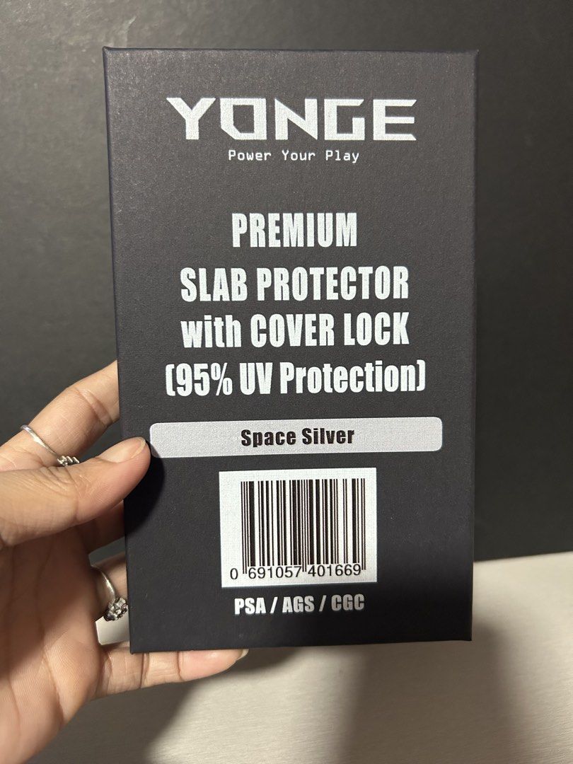 Premium Slab Protector with Cover Lock (Category: Trading Cards Accessories) located in Manila. Submitted by rodelyn_alvarez (Listing ID 1463756204, Image 2). Description: .