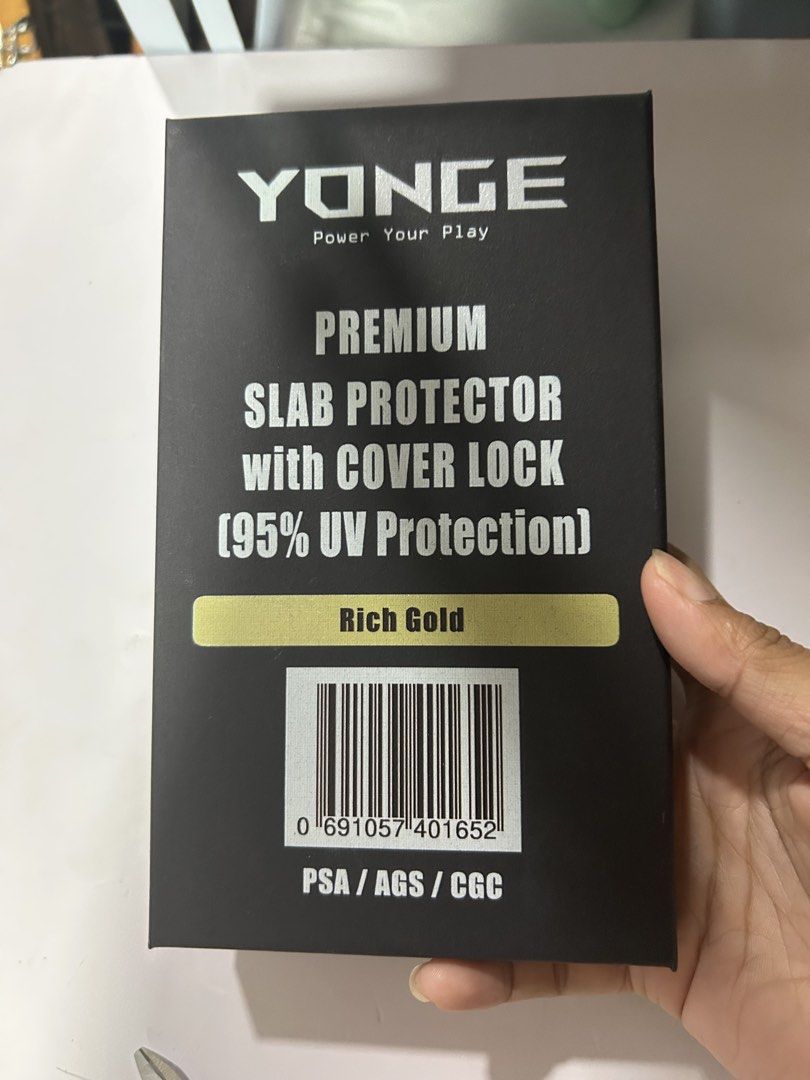 Premium Slab Protector with Cover Lock (Category: Trading Cards Accessories) located in Manila. Submitted by rodelyn_alvarez (Listing ID 1463756204, Image 1). Description: .