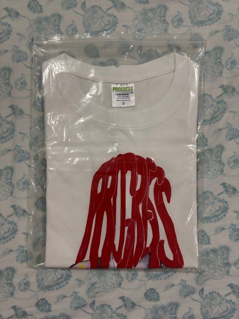 Progress "Kimono Girl" Tee (White) (Category: Tshirts & Polo Shirts ) located in Rizal. Submitted by bitethehand (Listing ID 1463805622, Image 3). Description: Regular fit tee Material: 90% Cotton, 10% Polyester Size: Small 20 x 27.5 Pre-shrunk fabric Already sold out on the website. Only used once, length too long for my liking..