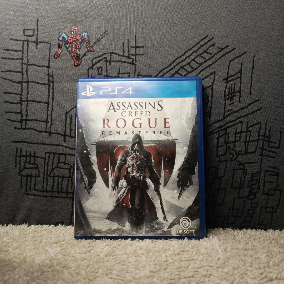 Ps4 assassin's Creed rogue (Category: PlayStation) located in Caloocan City. Submitted by starkstark (Listing ID 1463923839, Image 1). Description: (READ DESCRIPTION) SALE OR TRADE SALE or TRADE Make an offer po rfs: want new games Price Posted po Montalban location pwede shipping sagot ni buyer shipping fee buyer will handle the shipping kung gusto nyo cash on delivery sa lalamove kau magbook can provide pictures and videos upon request if sure 
