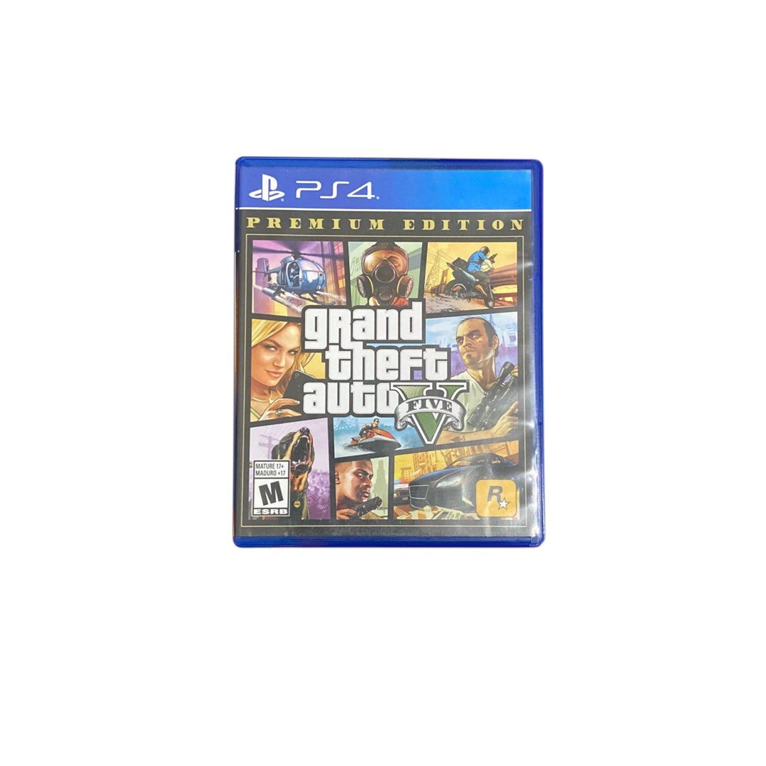 PS4 Grand Theft Auto V (Category: PlayStation) located in Manila. Submitted by slimeranchr (Listing ID 1462199935, Image 1). Description: Includes GTA V Los Santos map.