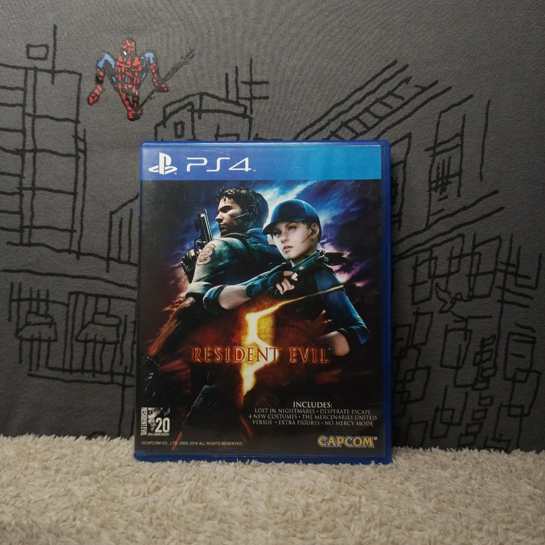 Ps4 resident evil 5 (Category: PlayStation) located in Caloocan City. Submitted by starkstark (Listing ID 1463923169, Image 1). Description: (READ DESCRIPTION) SALE OR TRADE SALE or TRADE Make an offer po rfs: want new games Price Posted po Montalban location pwede shipping sagot ni buyer shipping fee buyer will handle the shipping kung gusto nyo cash on delivery sa lalamove kau magbook can provide pictures and videos upon request if sure na kuku