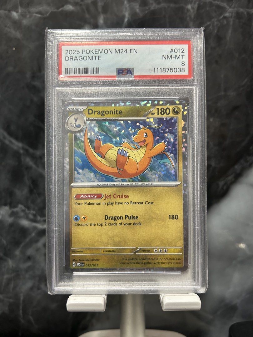Dragonite 012/015 (Category: Graded Singles) located in Manila. Submitted by rodelyn_alvarez (Listing ID 1463825302, Image 1). Description: .