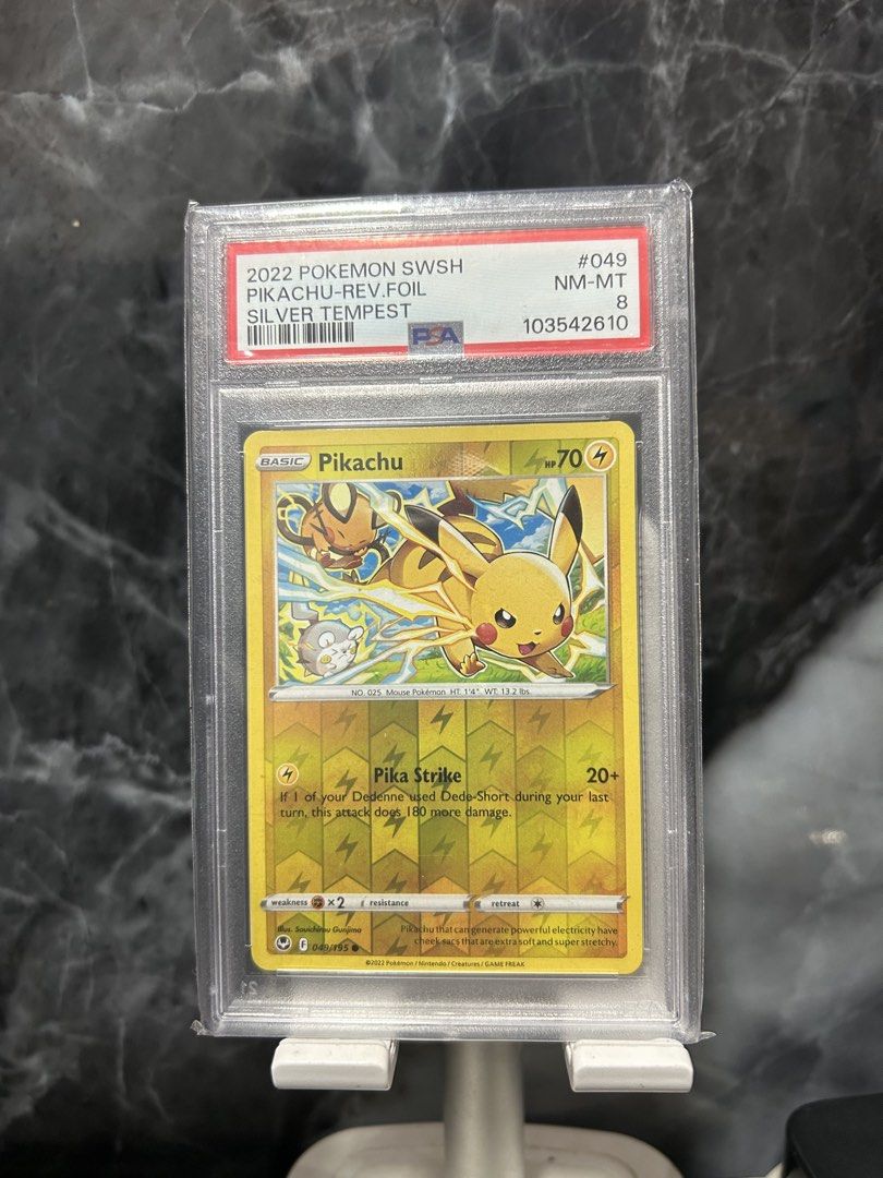 Pikachu 049/195 Common (Category: Graded Singles) located in Manila. Submitted by rodelyn_alvarez (Listing ID 1463827018, Image 1). Description: .