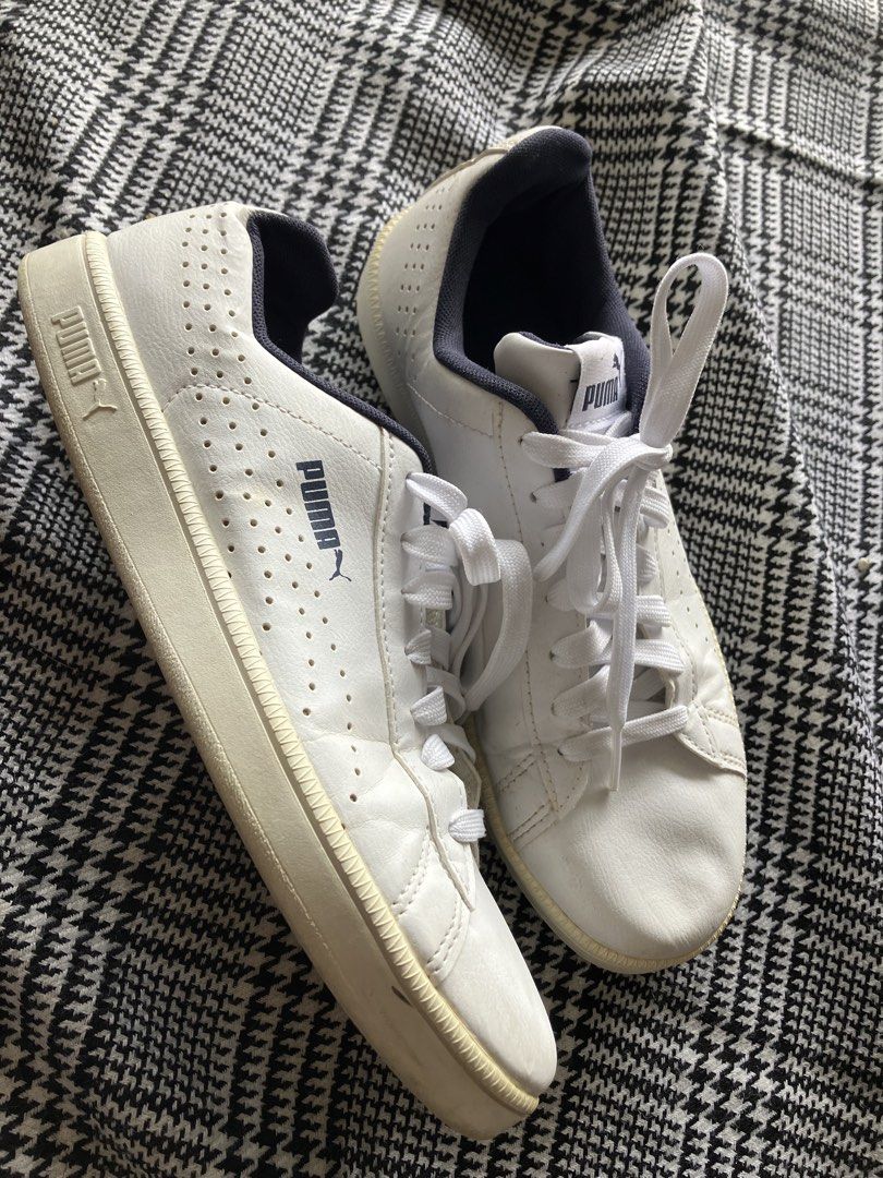 Puma smash perforated (Category: Sneakers) located in Angeles City. Submitted by jnwsurplus (Listing ID 1463777212, Image 1). Description: Plsss see pictures Freeship na.