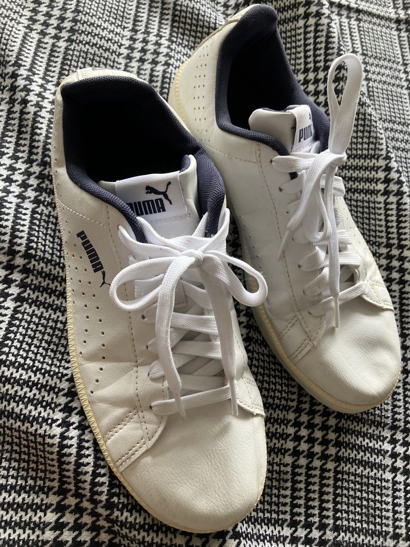 Puma smash perforated (Category: Sneakers) located in Angeles City. Submitted by jnwsurplus (Listing ID 1463777212, Image 2). Description: Plsss see pictures Freeship na.