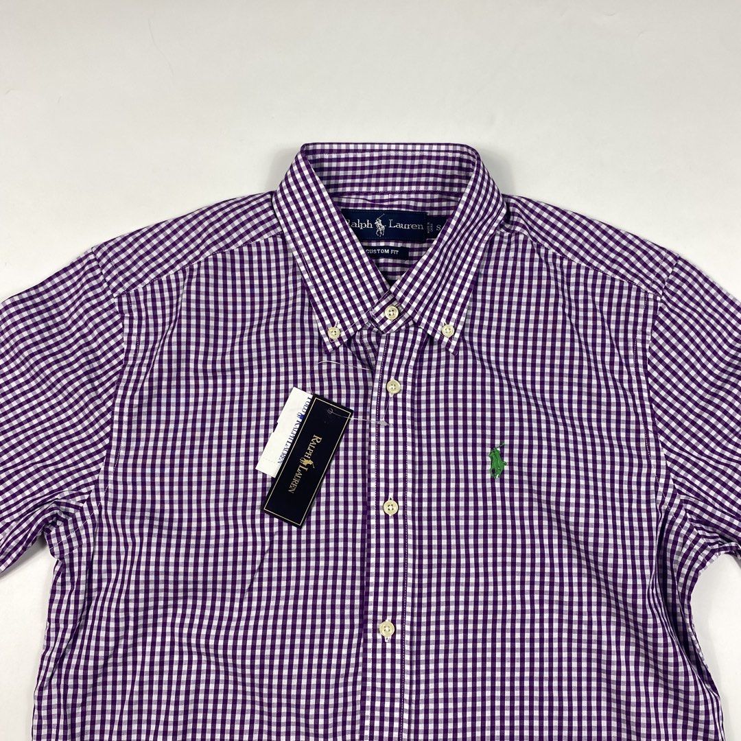 Ralph Lauren - Checked Button Down Shirt (Category: Tshirts & Polo Shirts ) located in Iloilo. Submitted by s3condh4nd. (Listing ID 1463889849, Image 3). Description: Tagged Size : Small Condition : 10/10 Dimensions Width - 19 Length - 27 Shoulder - 16 Sleeve - 9 Condition : This item is used , Please don’t expect if it is like brand new. Measured : Laid Flat by Inches Payment : GO TYME / BPI.