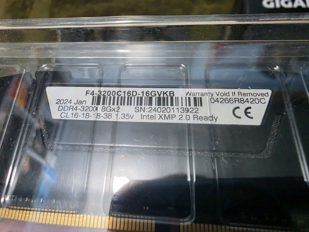 RAM, GPU, & PSU (Category: Computer Parts) located in Caloocan City. Submitted by markpil (Listing ID 1463808009, Image 3). Description: 2x Ripjaws 3200mhz 8GB RAM (16GB) - 5,500 PHP Inno3D Nvidia GTX 1050Ti - 3000 PHP Gigabyte 650W PSU - 2000 PHP SPECIAL: TAKE ALL AT 8K ONLY BEFORE OCTOBER. - Ram was only used for a couple of months before I upgraded. - 1050Ti was used until upgraded last year. Can still play games like CoD, NMRiH, and CS:GO at 