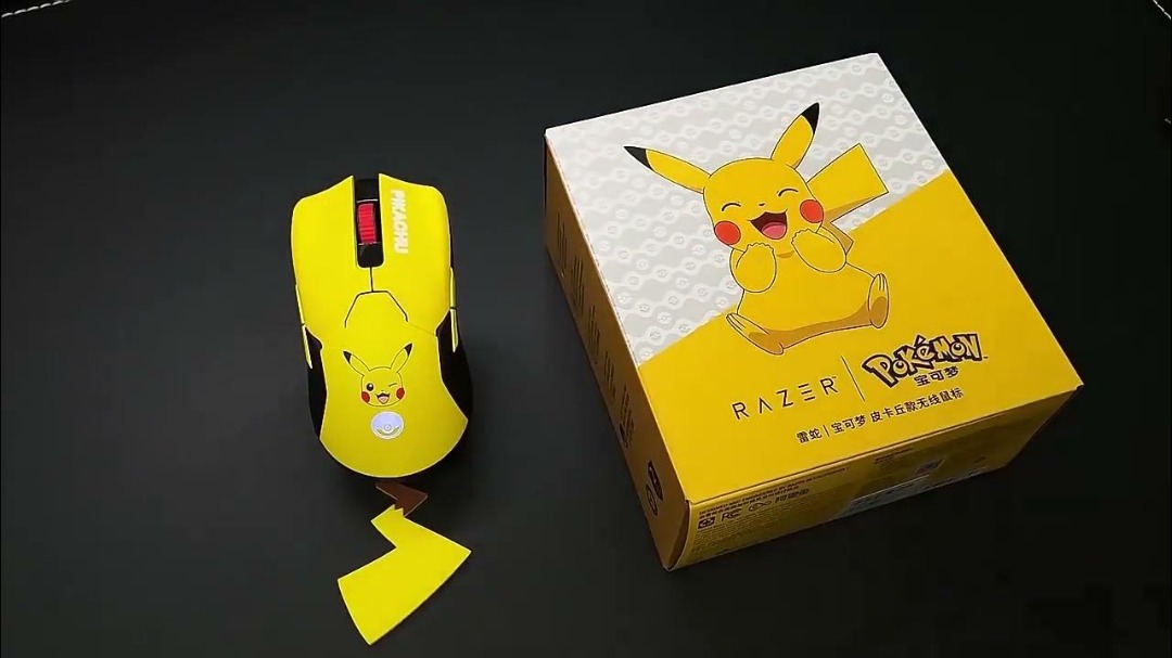 Razer Viper Ultimate Pokemon Pikachu Limited Edition Wireless Gaming ...