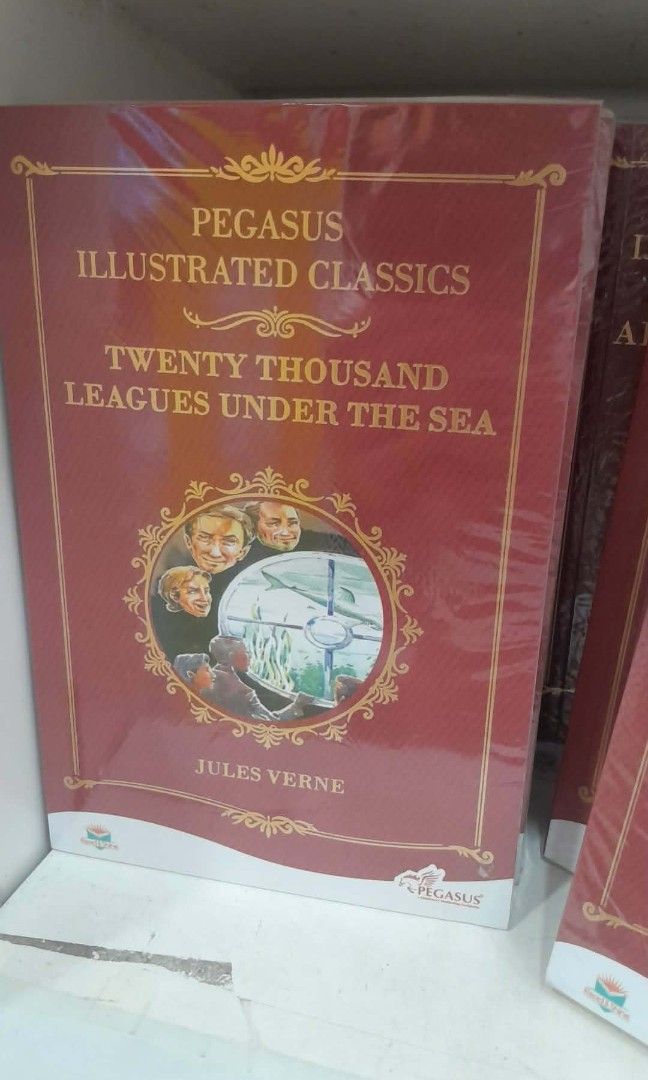 [READ DESCRIPTION] PEGASUS ILLUSTRATED CLASSICS (Category: Children's Books) located in Angeles City. Submitted by trustsuki (Listing ID 1463895687, Image 2). Description: 🍀 ꒰ wts lfb ph only .ᐟ ˚♡ ꒱ ‼️ read before buying ♡ PEGASUS ILLUSTRATED CLASSICS ♡ available • TWENTY THOUSAND LEAGUES UNDER THE SEA • GREAT EXPECTATIONS • LES MISÉRABLES (1pc left) • A JOURNEY TO THE CENTRE OF THE EARTH • Around the world in 80 days • THE Three Musketeers • A