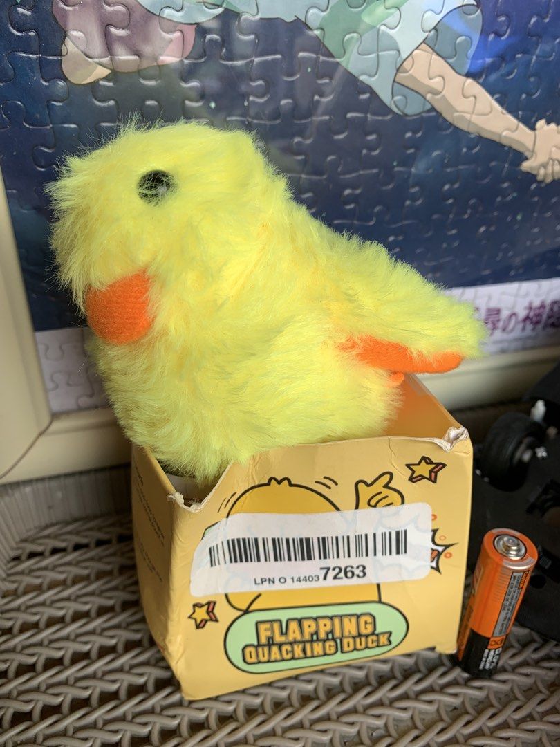 Rechargeable Flapping bird (Category: Kids Toys) located in Manila. Submitted by macks_toys (Listing ID 1463903935, Image 1). Description: 📌You may send DM for your inquiries. ✨KINDLY CHECK EACH DETAILS✨ 🔳 From Japan/UK Surplus items 🔳 Working flapping and sounds 🔳 New but box is damage 🔳 Manage your expectations since it’s preloved and from Surplus Items 🔳 WYSIWYG ✨ Thank you! ✨.