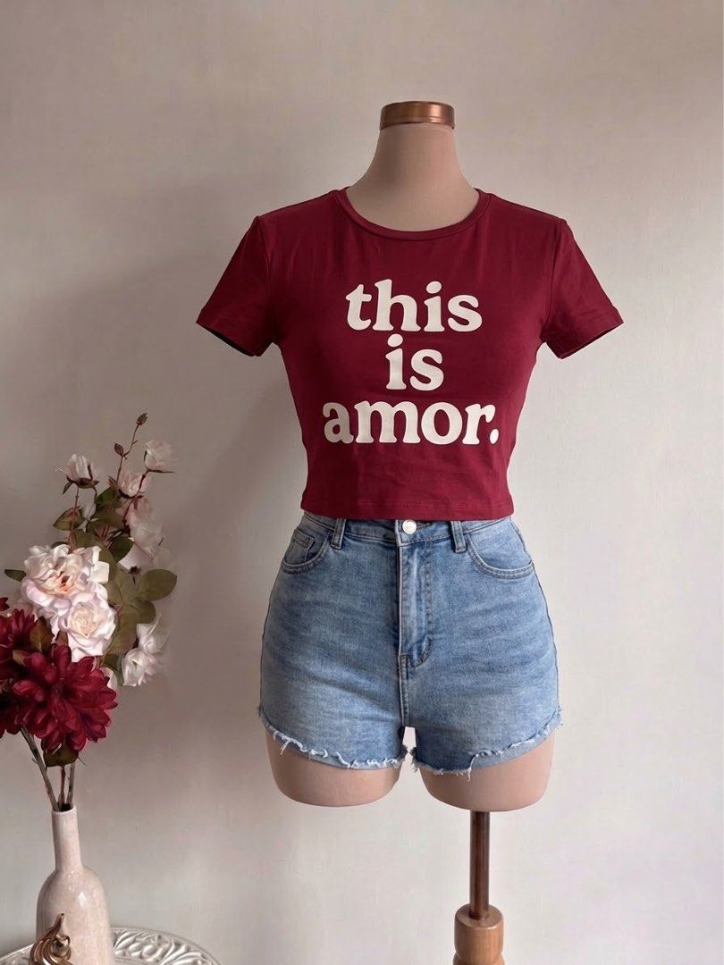 Red Croptop Shirt (Category: Others Tops) located in Cavite. Submitted by nezaph (Listing ID 1463842337, Image 1). Description: .