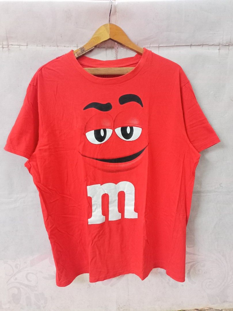 Red M&M's Graphic T-Shirt (Category: Tshirts & Polo Shirts ) located in Quezon City. Submitted by kmbthrift19 (Listing ID 1463882837, Image 1). Description: FS M&M TSHIRT IN EXCELLENT CONDITION PRICE IS STILL NEGOTIABLE JUST PM FOR MORE INFORMATION THANKS .