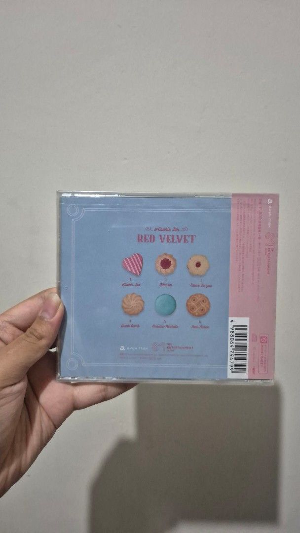 Red Velvet #CookieJar Album (Category: CDs & DVDs) located in Quezon City. Submitted by mikasamuelle (Listing ID 1463878714, Image 2). Description: #CookieJar Album • bought in Japan • SEALED !! • RFS: impulse buy 🥲.