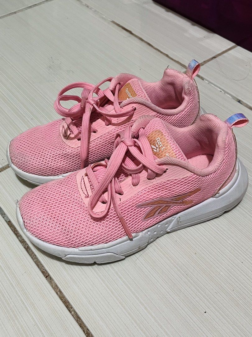 Reebok Pink Kids Sneakers (Category: Babies & Kids Fashion) located in Quezon City. Submitted by Mhia17 (Listing ID 1463872424, Image 1). Description: - Pink Reebok sneakers for kids - Great for everyday wear and running around Size: 18cm US 12 loc west ave .