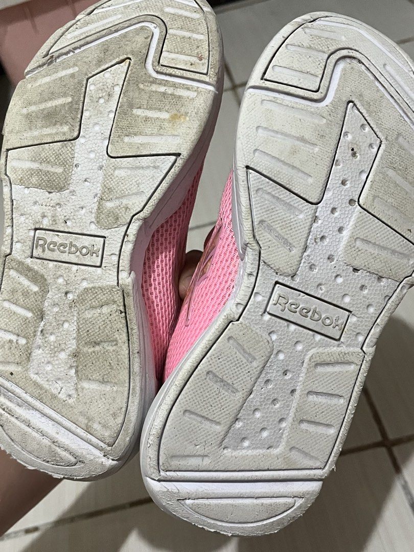 Reebok Pink Kids Sneakers (Category: Babies & Kids Fashion) located in Quezon City. Submitted by Mhia17 (Listing ID 1463872424, Image 3). Description: - Pink Reebok sneakers for kids - Great for everyday wear and running around Size: 18cm US 12 loc west ave .