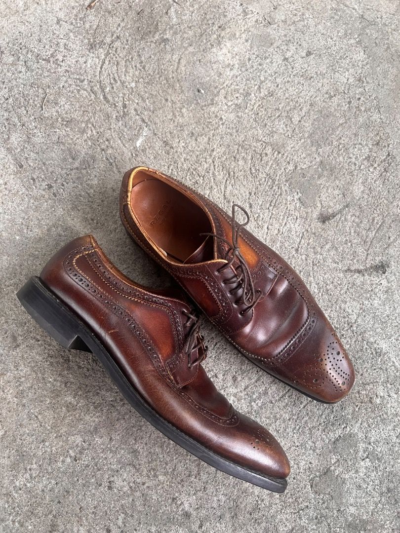 Regal Wingtip Derby Brogue (Category: Dress Shoes) located in Caloocan City. Submitted by veliichoir (Listing ID 1463827440, Image 3). Description: Made in Japan.