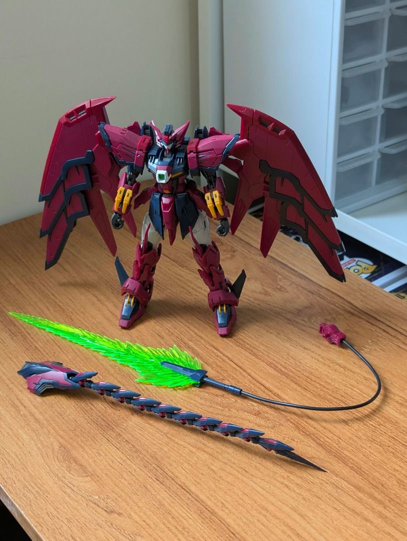 RG Gundam Wing Model Kits (Category: Gundam & Model Kits) located in Quezon City. Submitted by eomsan (Listing ID 1463783966, Image 3). Description: PLEASE READ BEFORE INQUIRY FOR SALE ONLY, WYSIWYG 1/144 RG Bandai Gundam Wing Kits 1. RG Gundam Epyon (Built, complete parts) - 1800 2. RG Gundan Wing Zero TV - 2500 3. RG Gundam Wing Zero EW - 2000 BUNDLE PRICE - 6100 ✅Unbuilt kits, unless stated ✅Complete parts ✅Other kits comes with decals & stick