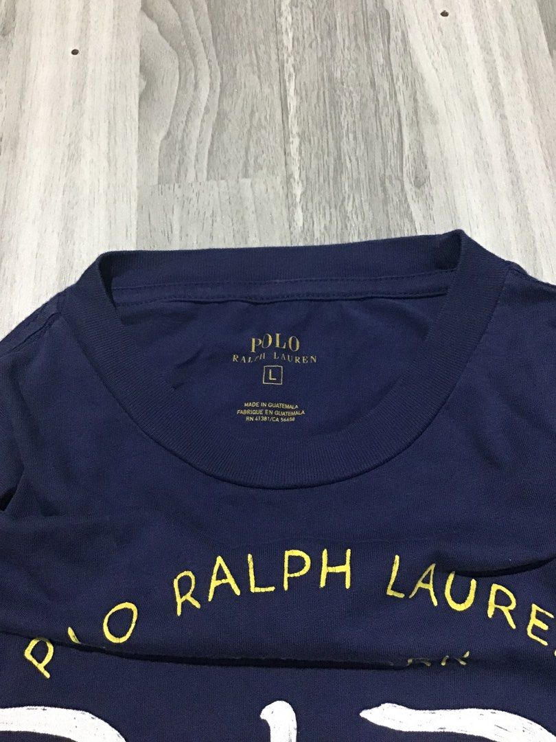 RL navy blue tshirt (Category: Formal Shirts) located in Davao. Submitted by ljay.thriftedfinds (Listing ID 1463925029, Image 3). Description: .