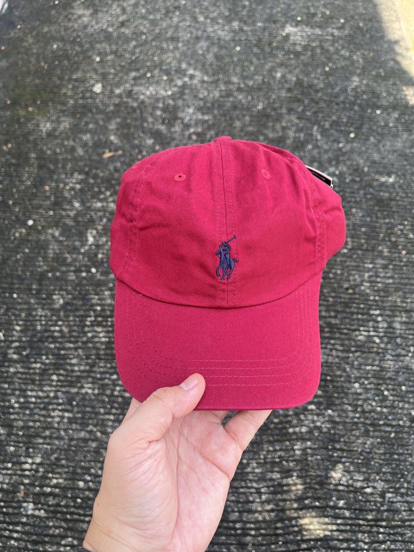 RL POLO (Category: Caps & Hats) located in Manila. Submitted by mavixcollection (Listing ID 1463767230, Image 2). Description: AVAILABLE ❗️Brand New Item : RL POLO small pony maroon red SALE Price❗️ : ₱999 add 100 for shipping and handling via J&T Before : ₱2,500 ❌ Size: OSFA / Adjustable Bnew - never worn Swipe for more details➡️ Color may vary due to lighting 💡 NO COD ❎ Payment : Gotyme & Gcash 💳 No refunds, No return, No exchange ❎ Secured p