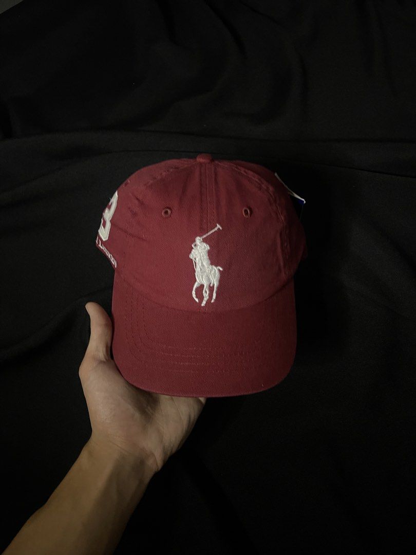 RL Polo Hat Maroon (Category: Caps & Hats) located in Mandaluyong City. Submitted by adapparelandtech (Listing ID 1463762383, Image 2). Description: 600 Brand new top g w/ Tags • PAYMENT FIRST • SHIPMENT VIA JNT/LALAMOVE • RESERVATION FOR ONLY 2-3 DAYS #alldawgs .