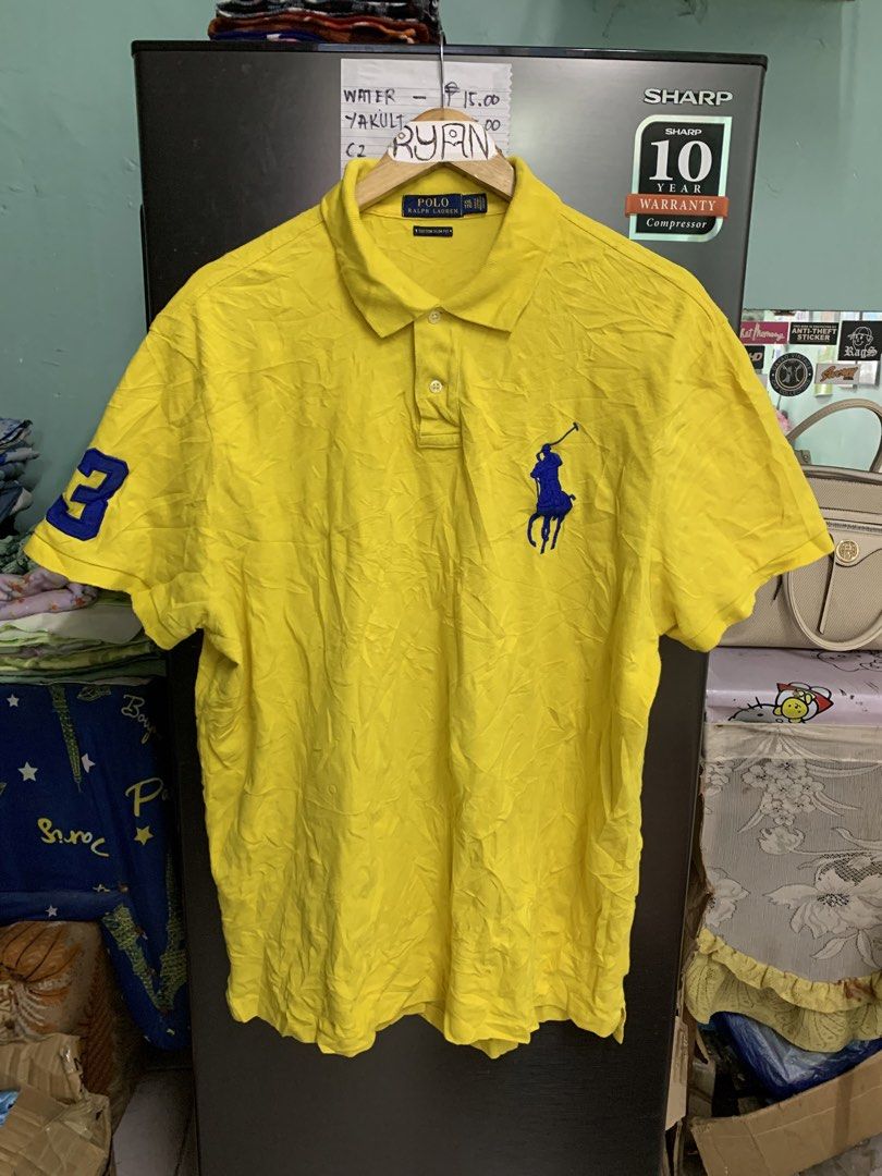 RL Polo Shirt (Category: Activewear) located in Davao. Submitted by ryanagujet27568 (Listing ID 1463761591, Image 1). Description: RL Polo Shirt Embroidery Logo Size xL - Width 24 Lenght 29 inches Good as New Condition - No issue 1200 Free Shipping .