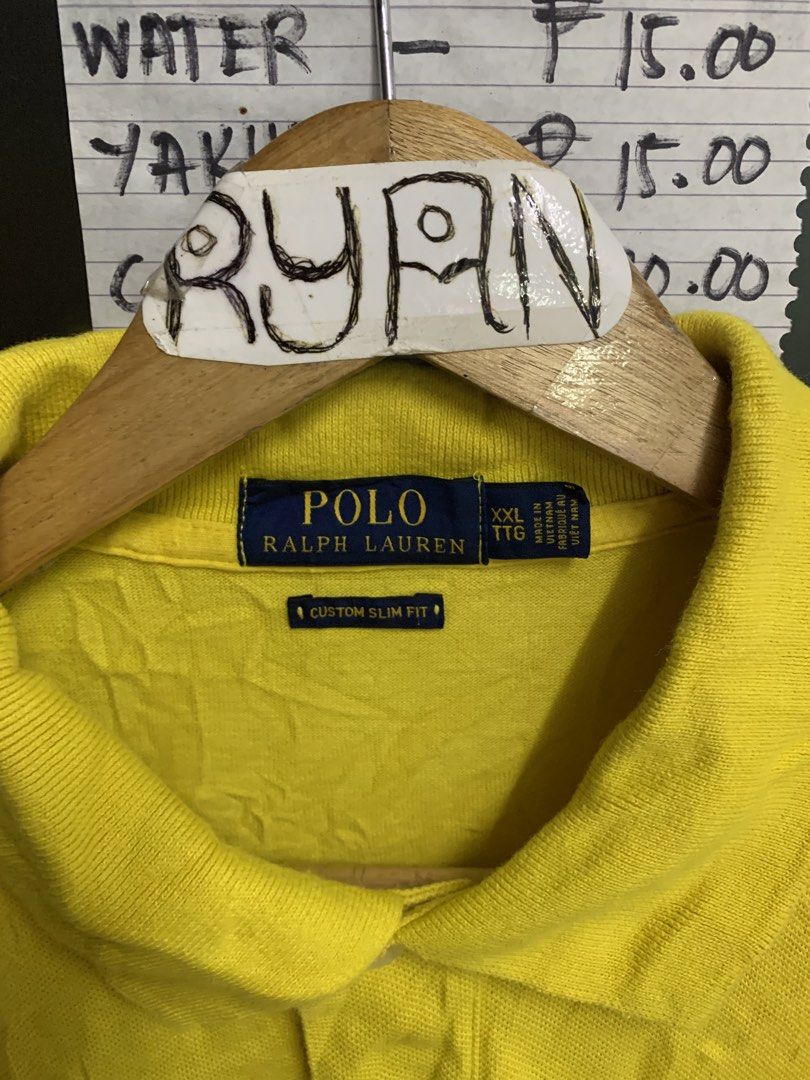 RL Polo Shirt (Category: Activewear) located in Davao. Submitted by ryanagujet27568 (Listing ID 1463761591, Image 3). Description: RL Polo Shirt Embroidery Logo Size xL - Width 24 Lenght 29 inches Good as New Condition - No issue 1200 Free Shipping .