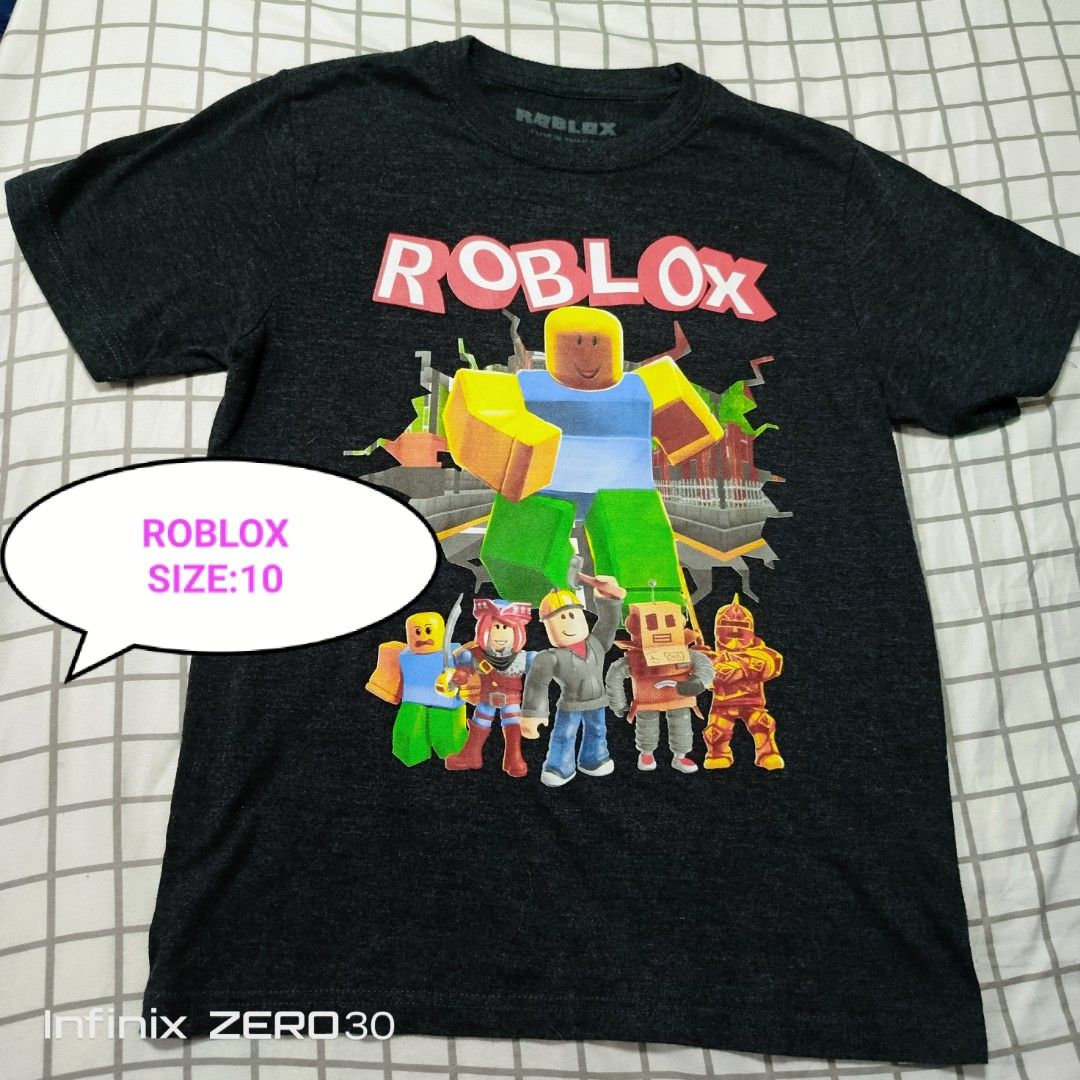 ROBLOX SHIRT KIDS 10Y (Category: Babies & Kids Fashion) located in Quezon City. Submitted by ahyazheabea (Listing ID 1463834037, Image 1). Description: .