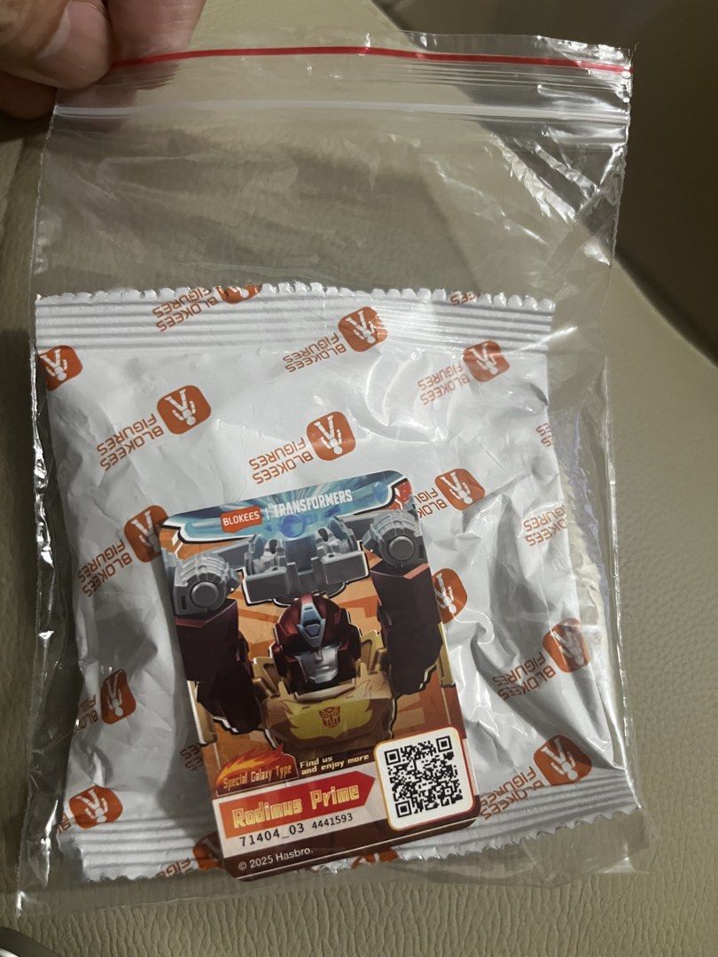 Rodimus Prime (Category: Raw Singles) located in Quezon City. Submitted by jahyan (Listing ID 1463756493, Image 1). Description: - Blokees Transformers Collectible Card - Features Rodimus Prime - Special Galaxy Type - Brand New & Sealed in Original Packaging - Ideal for Transformers fans and collectors - Unique addition to any collection.