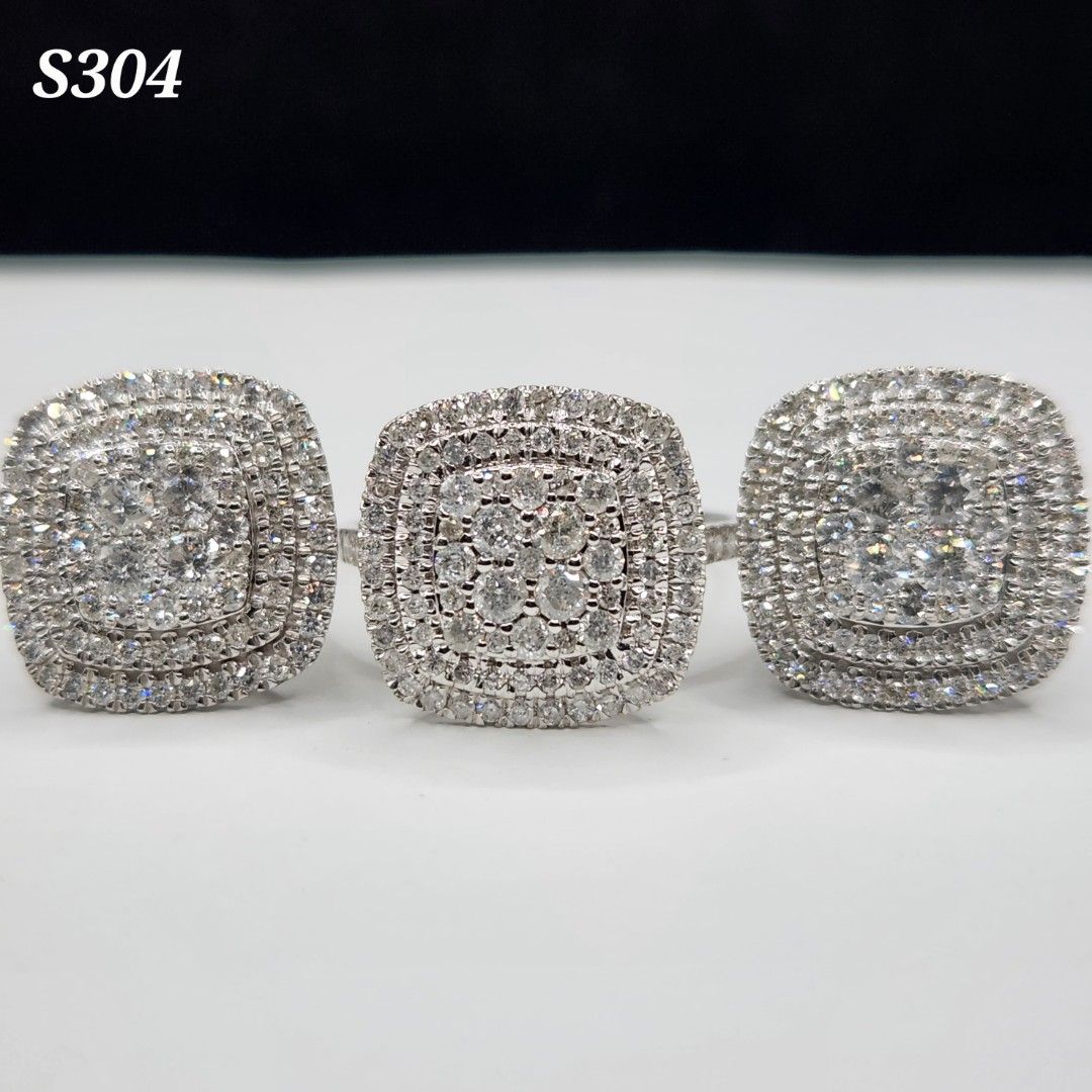 S304• 20 Carat Face Table Diamond Set 8.5 grams (Category: Earrings) located in Las Pinas. Submitted by yandijueri (Listing ID 1463784609, Image 1). Description: Subasta/Preloved. Pawnable S304• 20 Carat Face Table Diamond Set 18k WG, 8.5 grams 255 natural diamonds, 3.0 tcw Ring Size 8.25 PHP 107,000 Want proof of transactions? Visit our FB Page and IG account: @yandijueri.