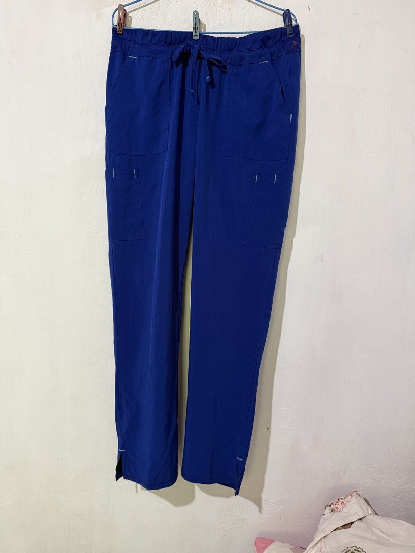 Scrubstar Royal Blue Cargo Scrub Pants (Category: Joggers) located in Tuguegarao City. Submitted by janurtist (Listing ID 1463744007, Image 1). Description: - Royal blue cargo scrub pants by Scrubstar - Elastic waistband with adjustable drawstring - Multiple pockets for ample storage - Side slits at the hem for ease of movement - Comfortable and practical for everyday wear Selling for 500 SF not included Loc: Abulug, Cagayan Can ship via J&T.