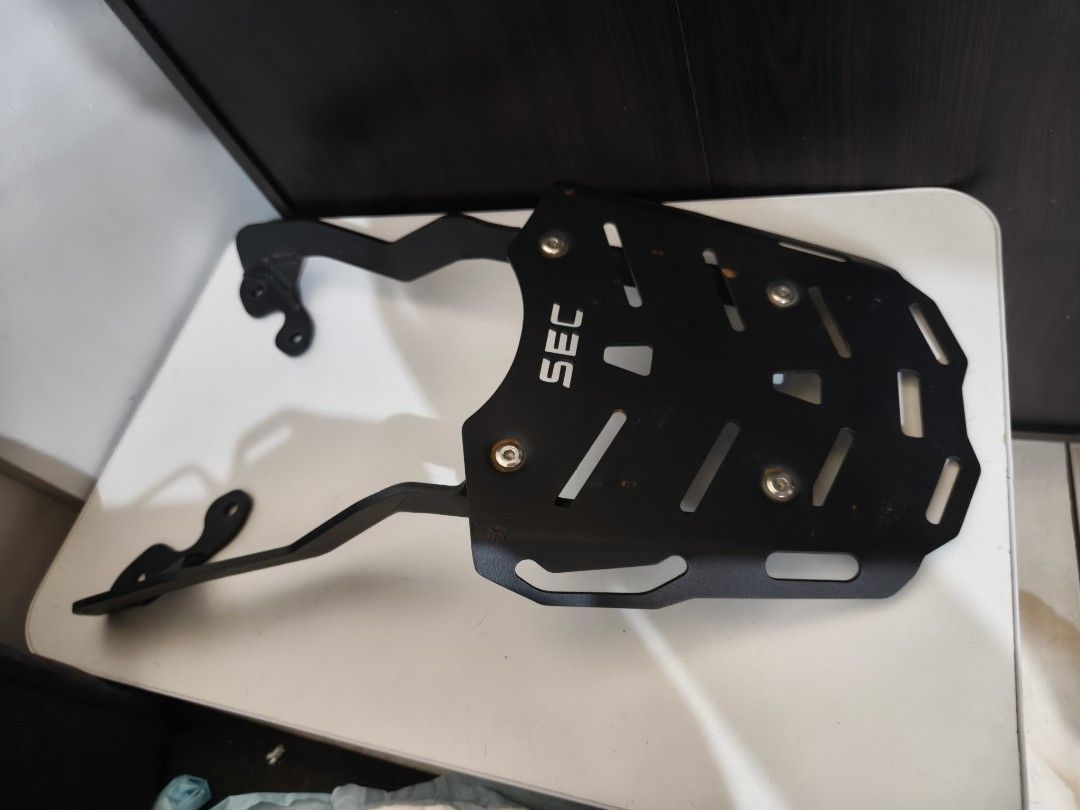 SEC BRACKET (NMAX V2/ V3) (Category: Body Parts and Accessories) located in Manila. Submitted by fastearth_c86829 (Listing ID 1463931031, Image 1). Description: SEC BRACKET FOR NMAX V2/V3 9/10 CONDITION MATIBAY✅ NO NEED TO DETACHED GRAB BAR✅ KAKABIT NALANG ✅ MALOLOS BUL. 📍.
